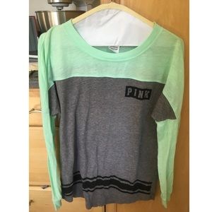 Victoria’s Secret Pink Cut Out Long Sleeve Lim. Ed